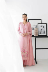 MARIA B DHANAK EMBROIDERY DRESS 3 PIECE 2375